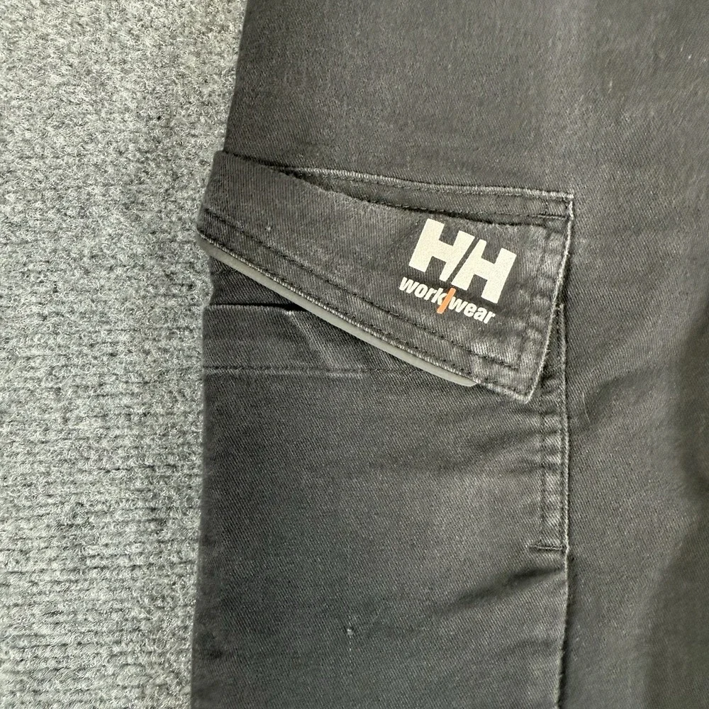 Helly Hansen Pants Womens 30x30 (Fits 30x28) Black Workwear Cargo Work Utility‎